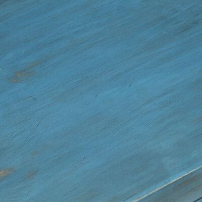 vidaXL naktsgaldiņš, mango masīvkoks, 40x30x50 cm, zils