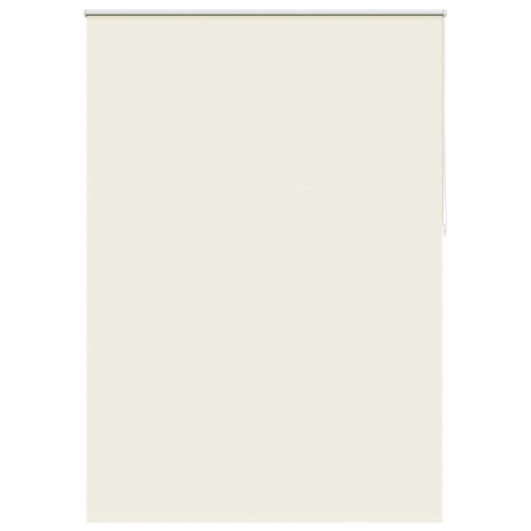 vidaXL rullo žalūzijas, aptum&scaron;ojo&scaron;as, 164,4x230 cm, audums, platums 160 cm, tum&scaron;i baltas