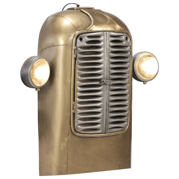 vidaXL sienas lampa, traktora dizains, dzelzs