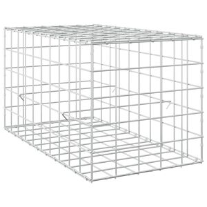 vidaXL Gabions ar 3,5 mm stiepli un 10x10 cm acu 50x100x50 cm