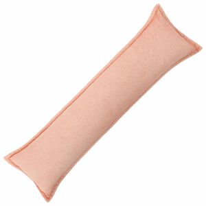 vidaXL Spilvenu pārvalks HOUTEN Rozā 40 x 145 cm Boucl&eacute;