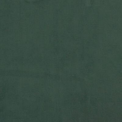 vidaXL gultas galvgaļi, 2 gab., 80x5x78/88 cm, tumši zaļš samts