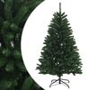 vidaXL Mākslīgā Saliekamā Ziemassvētku Egle 120 cm PVC Vidēji zaļa
