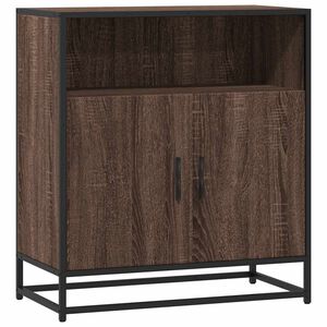vidaXL kumode, brūna ozola, 68x35x76 cm, inženierijas koks