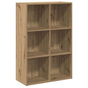 vidaXL grāmatu skapis/bufete Artisan ozols 66x30x98 cm