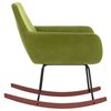 vidaXL &scaron;ūpuļkrēsls, gai&scaron;i zaļ&scaron; samts