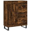 vidaXL kumode, ozolkoka krāsa, 69,5x34x90 cm, inženierijas koks