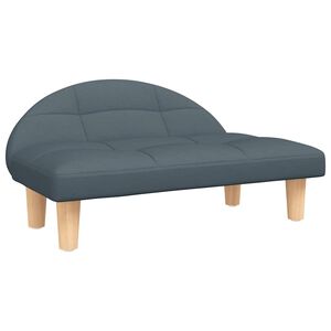 vidaXL gulta suņiem, tum&scaron;i pelēka, 70x52x30 cm, audums