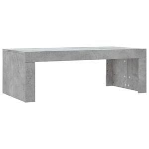 vidaXL kafijas galdiņ&scaron;, betona pelēks, 102x50x36 cm, inženierijas koks