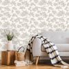 DUTCH WALLCOVERINGS tapete, priedes apdruka, balta