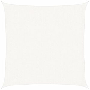 vidaXL saulessargs, HDPE, 2x2 m, kvadrāta forma, balts