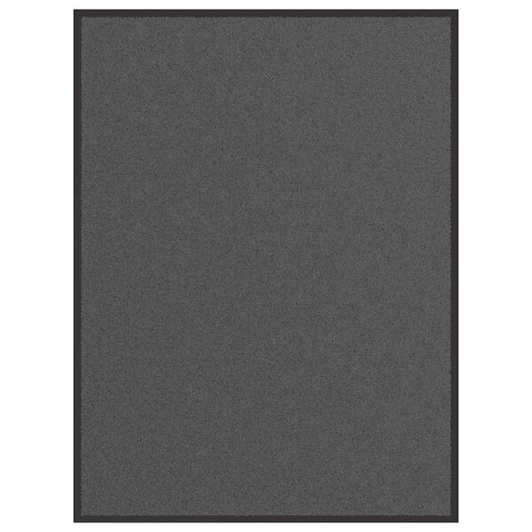 vidaXL durvju paklājs, antracītpelēks, 90x120 cm