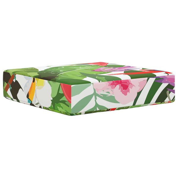 vidaXL Āra sēdvietu spilvens krāsains 40 x 40 x 8 cm 100% poliesters