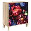 vidaXL Puse KIEL Sonoma 69 x 33 x 75 cm Inženierijas koks