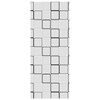 vidaXL rullo žalūzija du&scaron;ai, 110x240 cm, auduma platums 106 cm