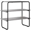 vidaXL Konsoles galds Pelēks Sonoma 80 x 41 x 75 cm Inženierijas koks