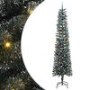 vidaXL Mākslīgā Ziemassvētku eglīte su 300 LED ar statīvu Zaļa 240 cm
