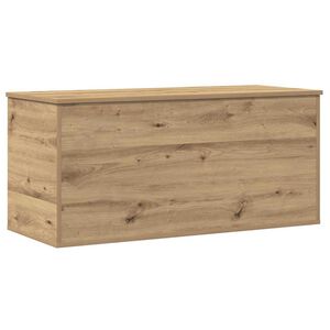 vidaXL Uzglabā&scaron;anas kaste amatnieku ozola 100 x 42 x 46 cm