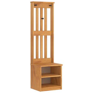 vidaXL halles koks SANDNES 45x40x159,5 cm masīvkoka priede