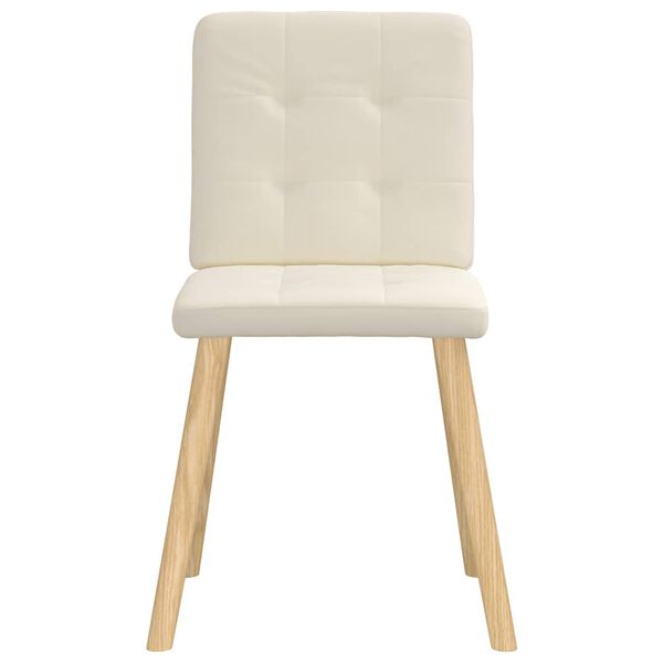 vidaXL virtuves krēsli, 6 gab., lins