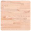 vidaXL galda virsma, 40x40x2,5 cm, dižskābarža koks, kvadrāta forma