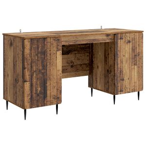 vidaXL Galds Vecs koks 142,5 x 50 x 75 cm Inženierijas koks