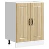 vidaXL izlietnes pamatnes skapis "Lucca" Sonoma Oak Engineered Wood