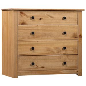 vidaXL skapis, 80x40x73 cm, priedes koks, Panama sērija