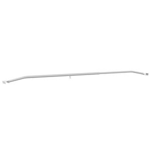 vidaXL Tarpaulīna kron&scaron;teins piekabēm Sudraba 136-218 cm