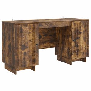 vidaXL Galds Kūpināts ozols Inženierijas koks 142,5 x 50 x 75 cm