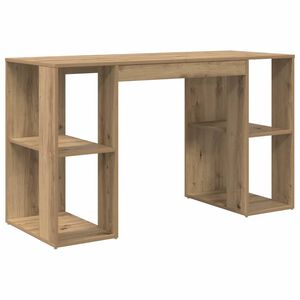 vidaXL Galds Artisānā ozols Inženierijas koks 130 x 50.5 x 75 cm