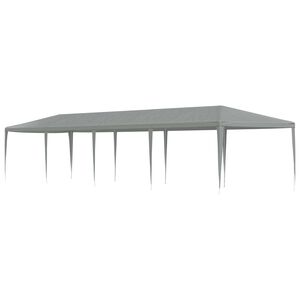 vidaXL Balles telts Gai&scaron;i pelēks 1200 x 300 x 255 cm PE un Tērauds