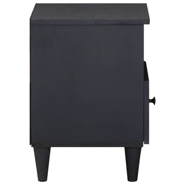 vidaXL Naktsgaldiņ&scaron; Brūna 40 x 33 x 46 cm Cieta mango koksne