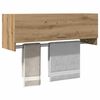 vidaXL Skapis Artisan Oak 100x32,5x35 cm Engineered Wood