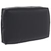 vidaXL Spilvens Melna 60 x 40 x 12 cm Oksforda audums