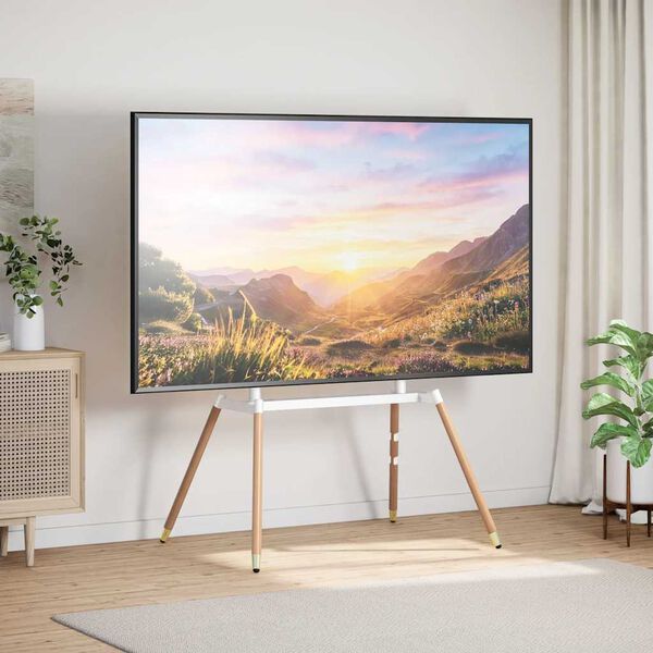 vidaXL TV statīvs 37-86 collu ekrānam, VESA 600x400 mm, 60 kg