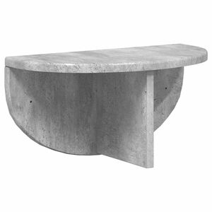 vidaXL Sienas plaukts Pie sienas Betona pelēks 38 x 19 x 19 cm