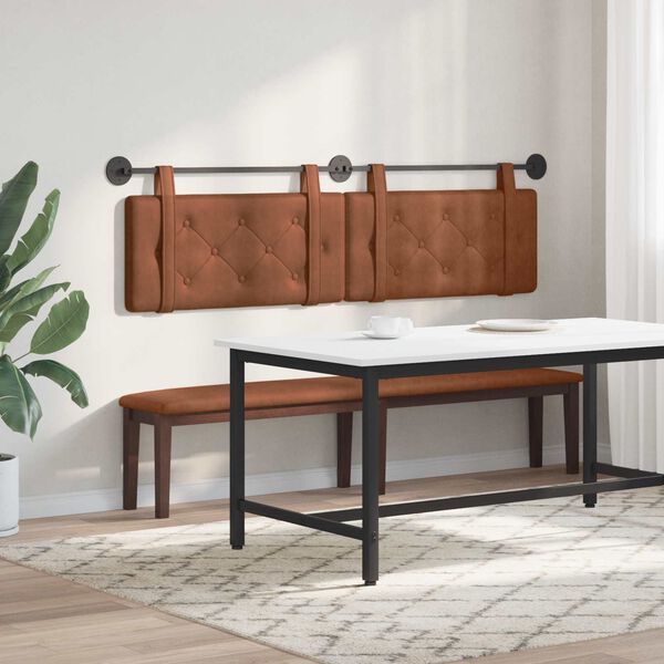 vidaXL Karājo&scaron;s galvgalis Brūna 190 x 55 x 5 cm Antīks PU