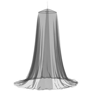 vidaXL Moskītu siets gultai 3 gab. 156 mesh Melns ⌀56 x 220 cm