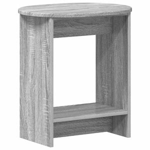 vidaXL Sānu galds Pelēks Sonoma ozols 50 x 39,5 x 55 cm
