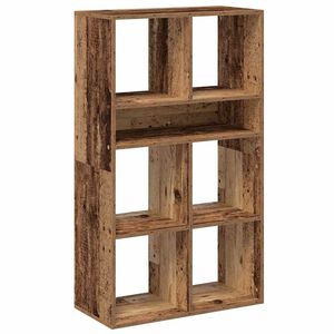 vidaXL grāmatu plaukts, veca koka, 66x31x112 cm, inženierijas koks