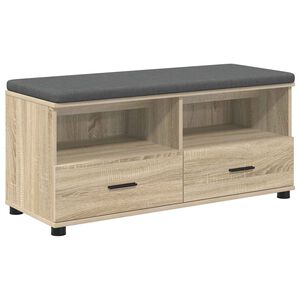 vidaXL Zāles sols Sonoma ozols 100 x 38 x 46 cm
