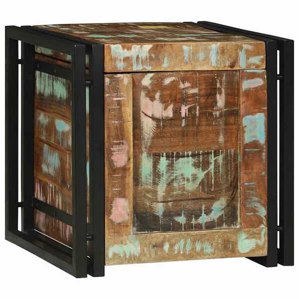 vidaXL Uzglabāšanas kaste 40 x 40 x 40 cm Akācijas masīvkoks