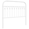 vidaXL rezerves galvgalis, balts, 107 cm