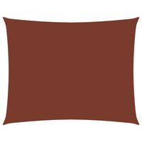vidaXL saulessargs, taisnstūra, 2x3,5 m, sarkanbrūns oksforda audums