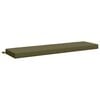 vidaXL Solspilvens SOEST 100% poliesters Olīvu zaļ&scaron; 150 x 40 x 8 cm