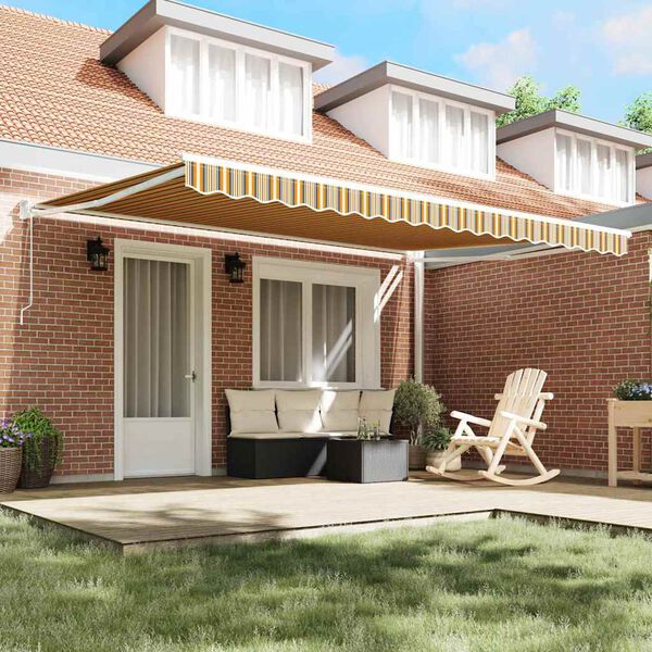 vidaXL Izvelkams jumtiņ&scaron; Daudzkrāsains 450 &times; 300 cm