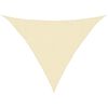 vidaXL saulessargs, 160 g/m&sup2;, krēmkrāsas, 3,5x3,5x4,9 m, HDPE