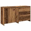 vidaXL kumode, 2 gab., 80x40x75 cm, inženierijas koks