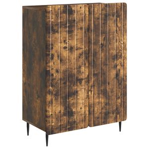 vidaXL Puse Kūpināts ozols 66 x 34,5 x 92 cm Inženierijas koks